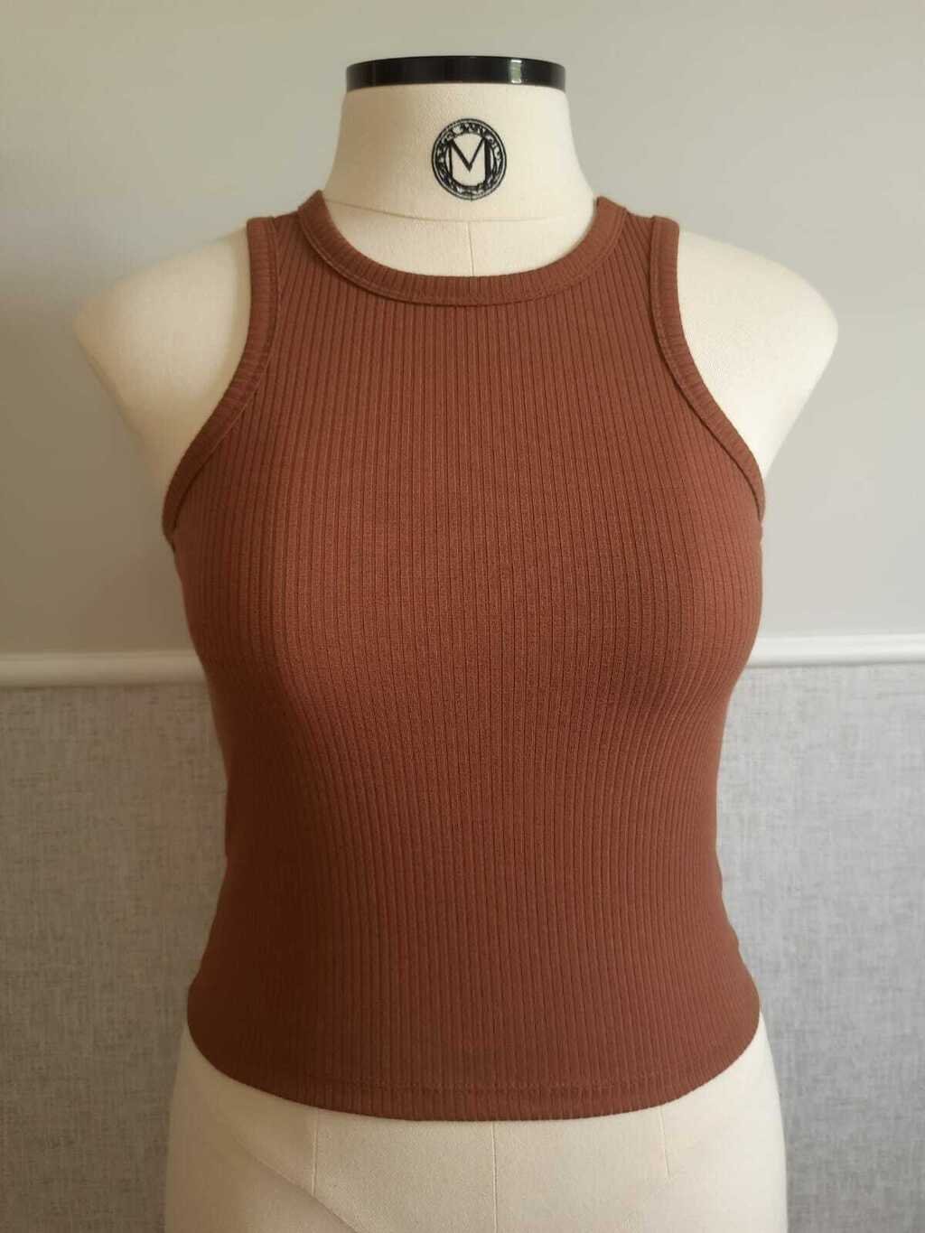 Molde: Regata em Malha Canelada