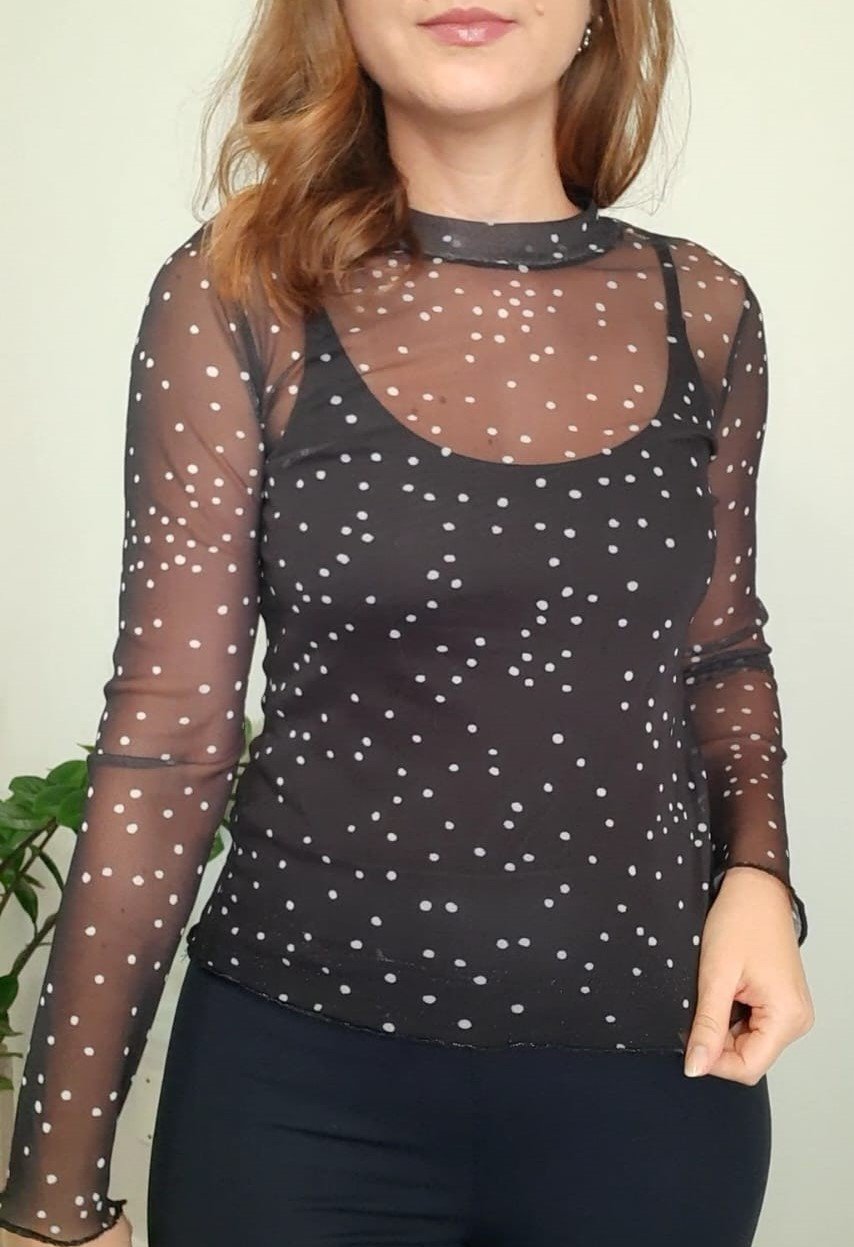 Molde: Blusa Segunda Pele em Tule - Ref.: 0701 - Imagem 4