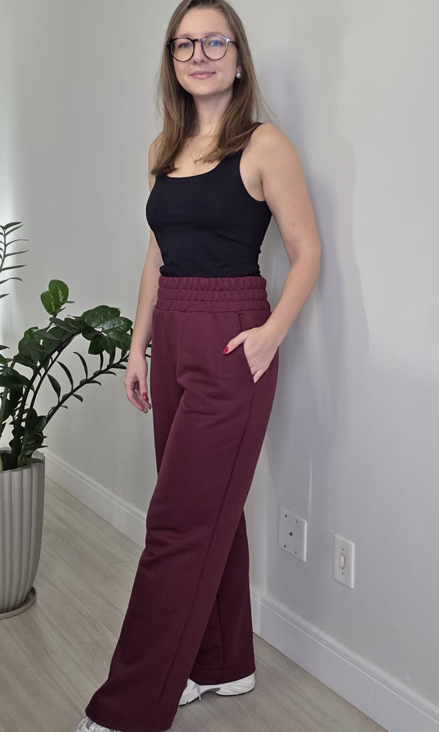 Molde: Calça Pantalona em Moletom Brisa - Ref.: 0602 - Imagem 4